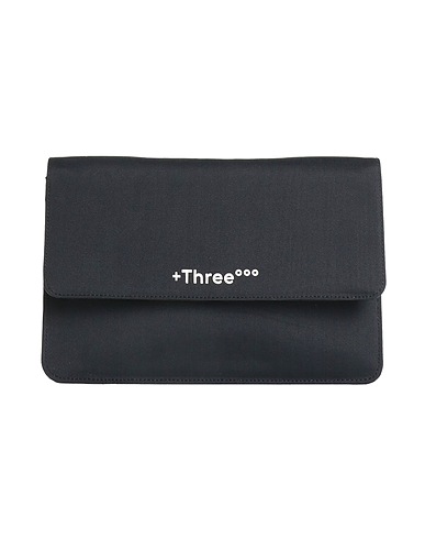 +THREE°°° Handbag Black Textile fibres
