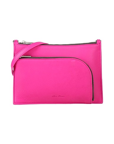 RICK OWENS Across-body bag Fuchsia 100% Cow leather
