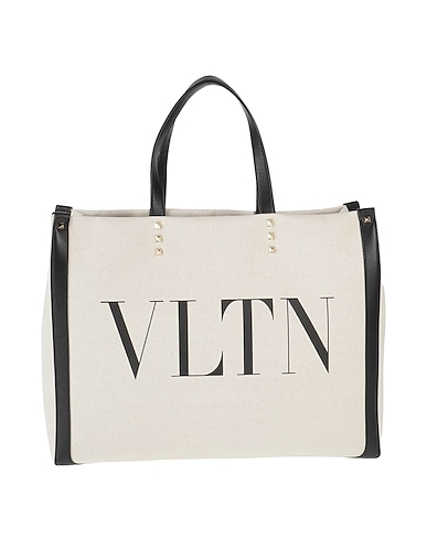 VALENTINO GARAVANI Handbag Textile fibers, Leather
