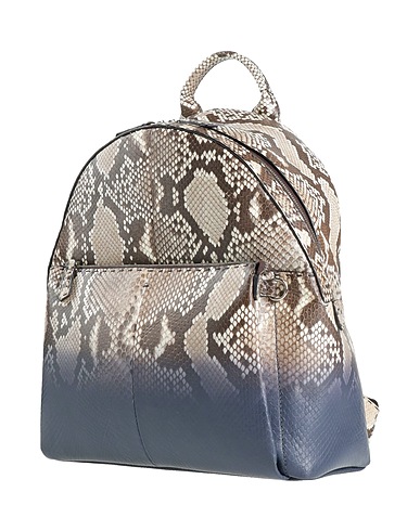 FENDI Rucksacks Light brown Python skin, Leather