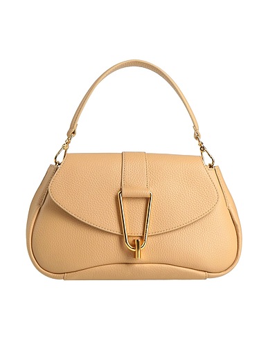 COCCINELLE Handbag Camel Leather