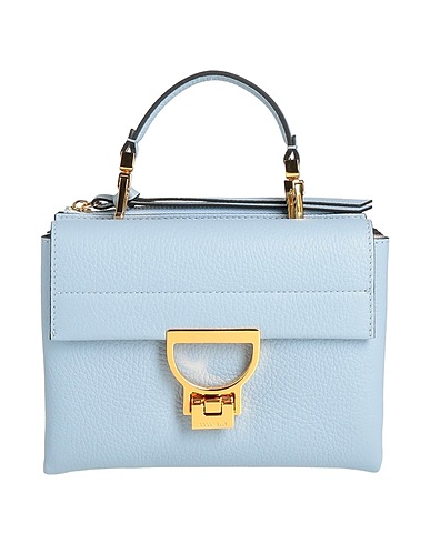 COCCINELLE Handbag Light blue Leather
