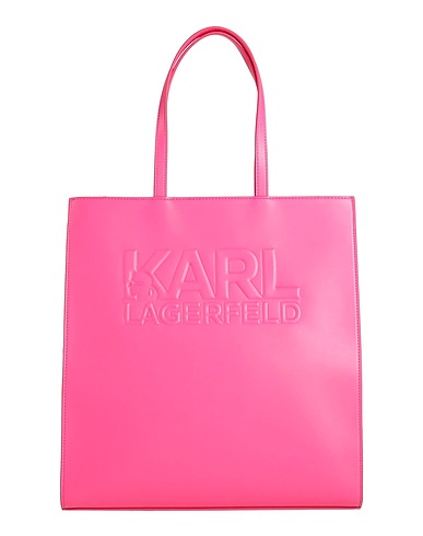 KARL LAGERFELD Borsa a mano Fucsia 100% Poliuretano