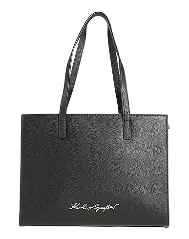 KARL LAGERFELD Borsa a mano Nero 100% Pelle di bovino