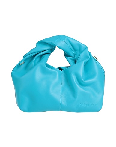 JW ANDERSON ハンドバッグ ターコイズブルー 革（なめし加工）