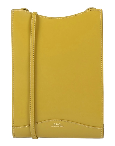 A.P.C. Across-body bag Mustard 100% Cow leather