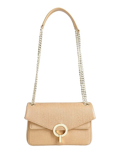 SANDRO Handbag Sand 100% Calfskin