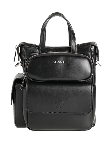 VERSACE Handbag Black 100% Calfskin