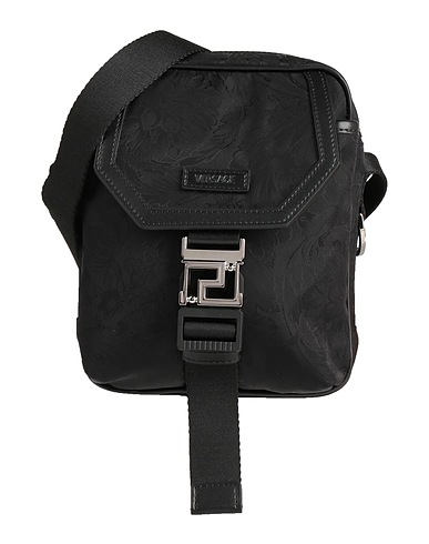 VERSACE Borsa a tracolla Nero 100% Poliammide