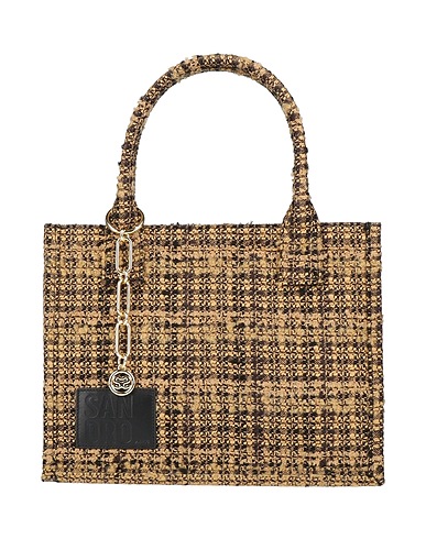 SANDRO Handbag Sand 54% Cotton, 27% Acrylic, 13% Polyester, 4% Wool, 2% Other Fibres