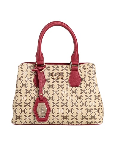 CAVALLI CLASS Handbag Beige 100% Polyurethane