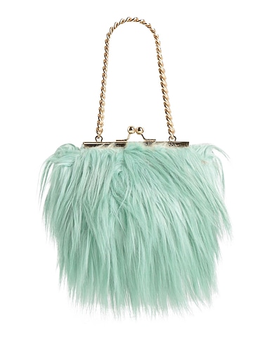 ALABAMA MUSE Handbag Light green Textile fibres