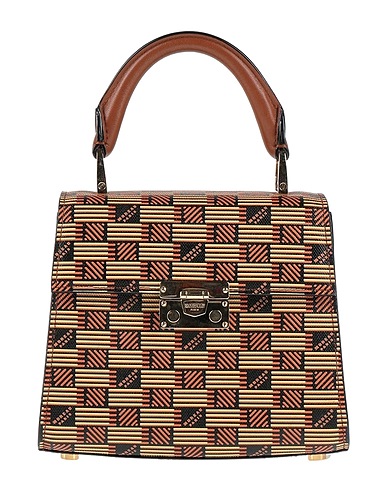 MOREAU Paris Handbag Brown Textile fibres