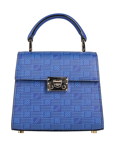 MOREAU Paris Handbag Blue Textile fibers