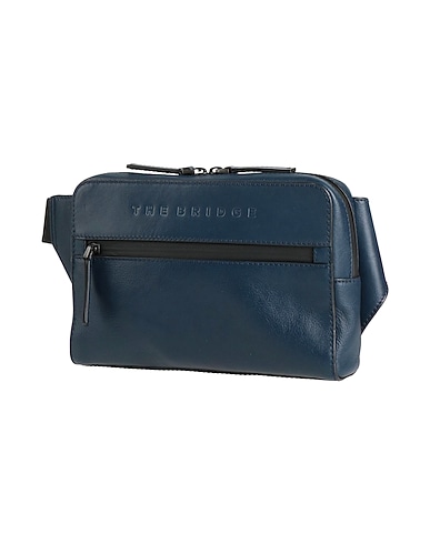THE BRIDGE Belt Bags Midnight blue Leather