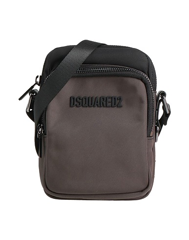 DSQUARED2 Across-body bag 95% Polyamide, 5% Cow leather