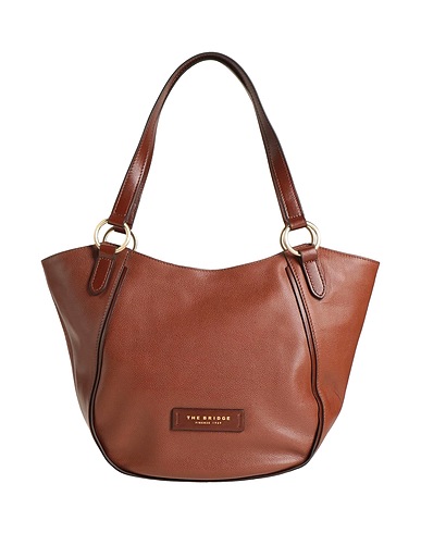 THE BRIDGE Bolso de hombro Marrón chocolate Cuero