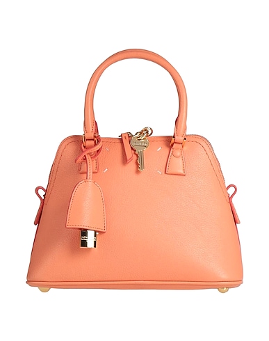MAISON MARGIELA Handbag Salmon pink 100% Goat skin, Cow leather, Brass, Zinc, Aluminum