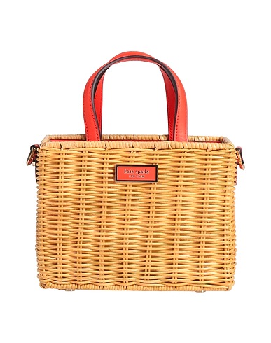 KATE SPADE New York Handbag Sand Wicker, Leather