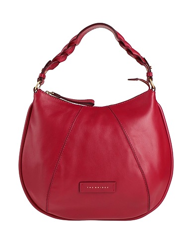 THE BRIDGE Handbag Garnet Vegetable-tanned leather