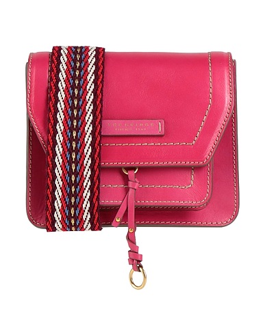 THE BRIDGE Across-body bag Fuchsia Leather