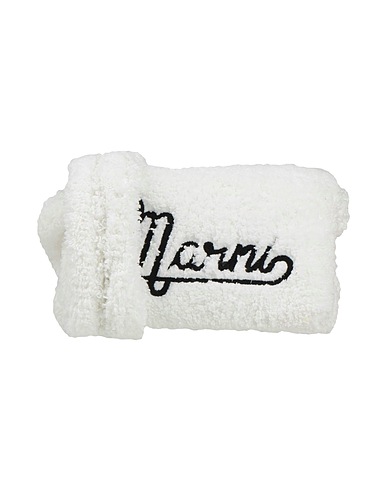 MARNI Across-body bag White 100% Polyester, Brass