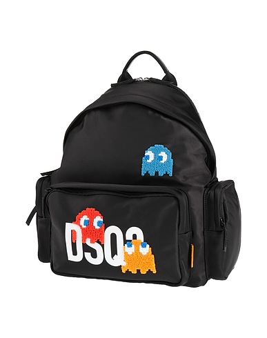 DSQUARED2 Rucksacks Black Textile fibres
