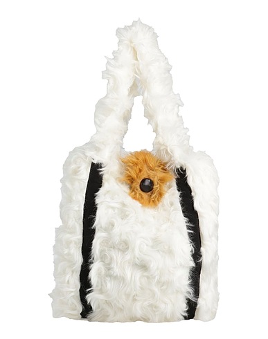 ALABAMA MUSE Handbag White Textile fibres
