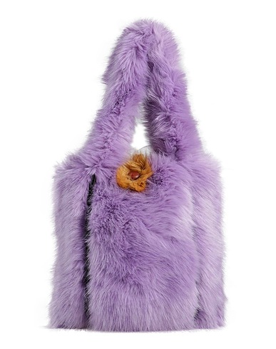 ALABAMA MUSE Borsa a mano Lilla Fibre tessili