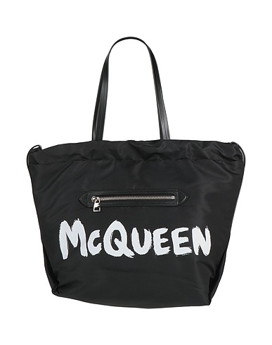 MCQUEEN Handbag Black Textile fibers