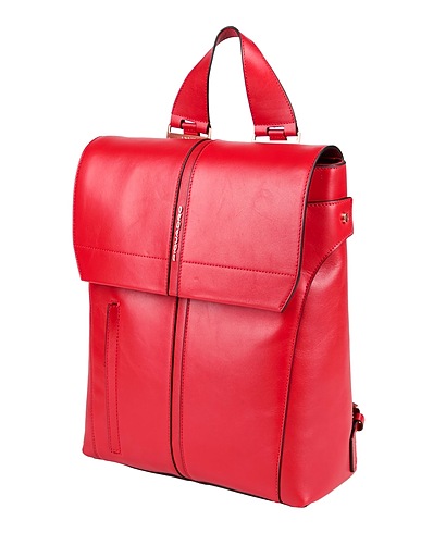 PIQUADRO Rucksacks Red Cow leather