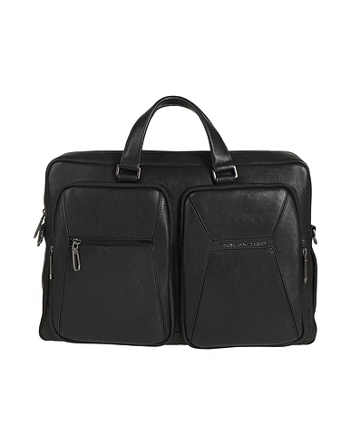 PIQUADRO Borsa a mano Nero 100% Pelle di bovino