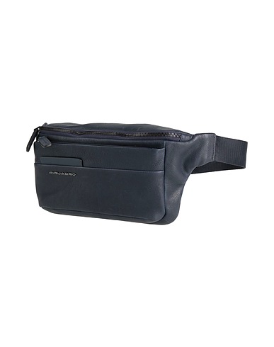 PIQUADRO Marsupi Blu navy Pelle di bovino, EVA (Etilene - Vinil - Acetato), Nylon, Poliestere, Metallo
