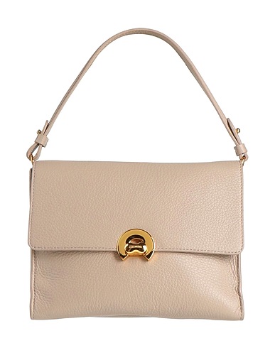 COCCINELLE Handbag Beige Leather