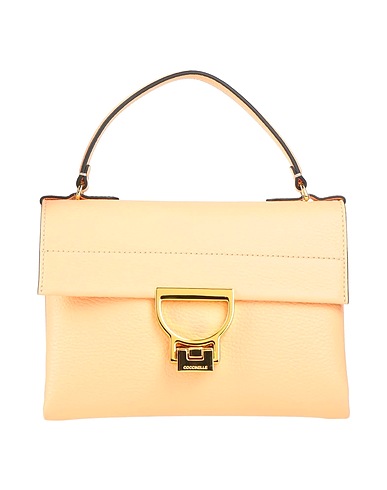COCCINELLE Handbag Apricot Leather