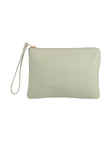 COCCINELLE Handbag Light green Leather