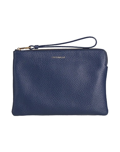 COCCINELLE Borsa a mano Blu navy Pelle