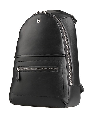 MONTBLANC Σακίδια Μαύρο Δέρμα βοοειδών
