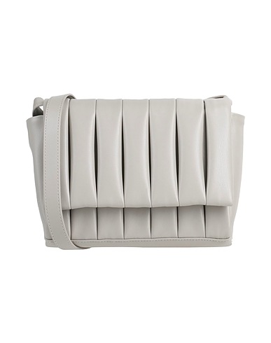 THEMOIRÈ Across-body bag Light grey Textile fibres
