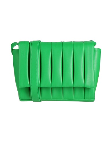 THEMOIRÈ Across-body bag Green Textile fibres