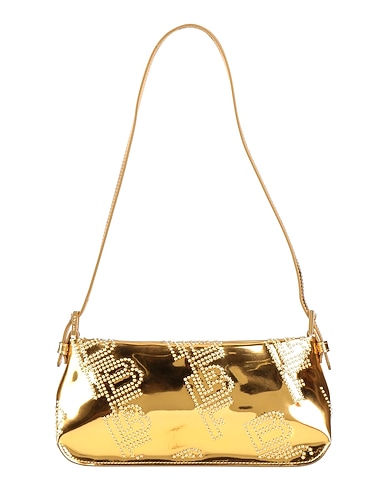 BY FAR Shoulder bag Gold 100% Polyurethane