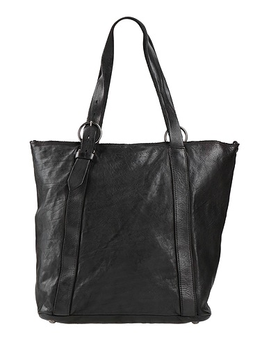 CAMPOMAGGI Shoulder bag Black Leather