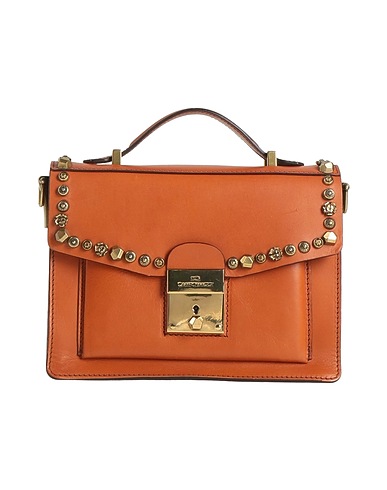 CAMPOMAGGI Handbag Tan 100% Cowhide