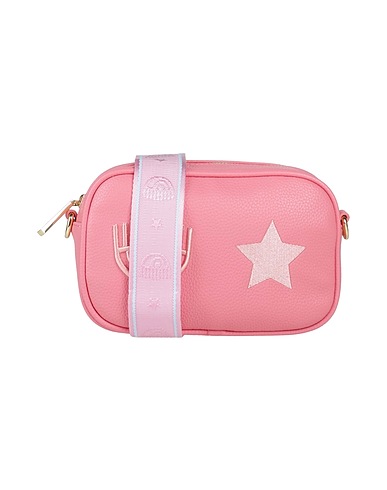 CHIARA FERRAGNI Umhängetasche Rosa 100% Polyester, Poliurethan-Harz