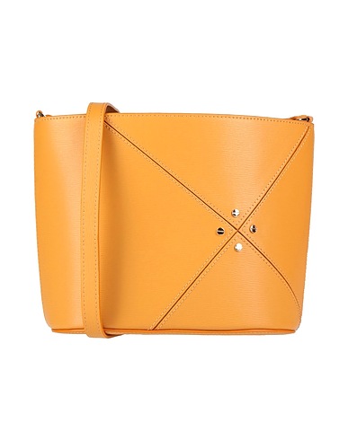 BORBONESE Cross-body bags Camel 95% Leather, 5% Polyester