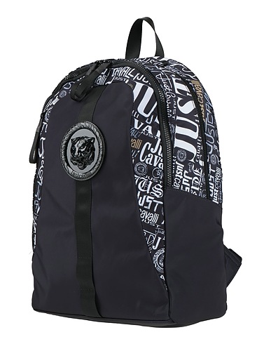 JUST CAVALLI Rucksacks Black 100% Polyamide