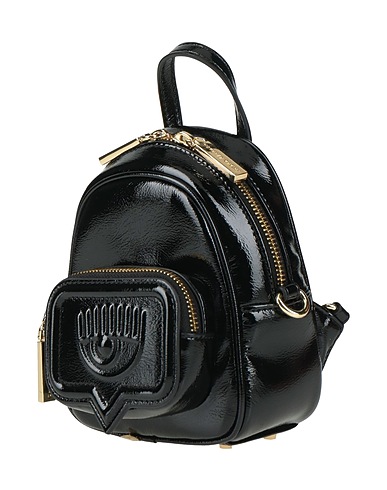 CHIARA FERRAGNI Rucksacks 100% Polyester, Polyurethane resin