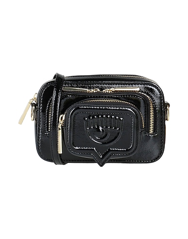 CHIARA FERRAGNI Across-body bag 100% Polyester, Polyurethane resin