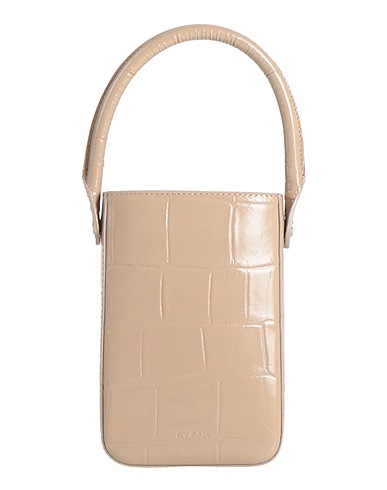 BY FAR Handbag Beige 100% Cowhide