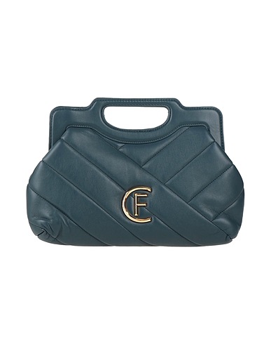 CRISTINAEFFE Handtasche Taubenblau 95% Polyurethan, 5% Metall